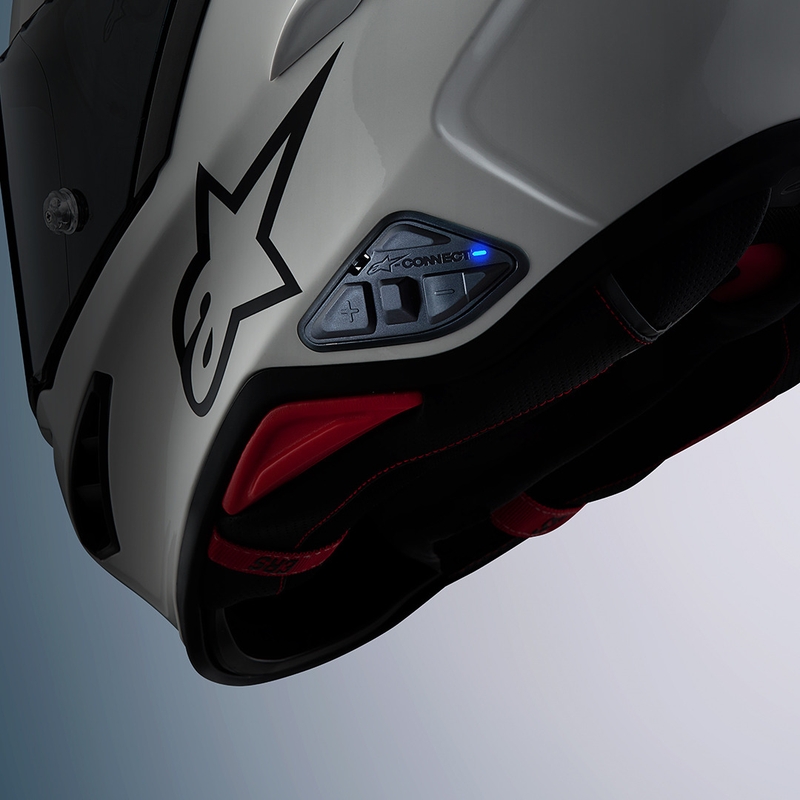 Bluetooth interkom za motocikle Alpinestars A-CONNECT sustav crne boje