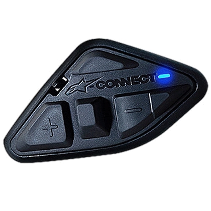 Bluetooth interkom za motocikle Alpinestars A-CONNECT sustav crne boje