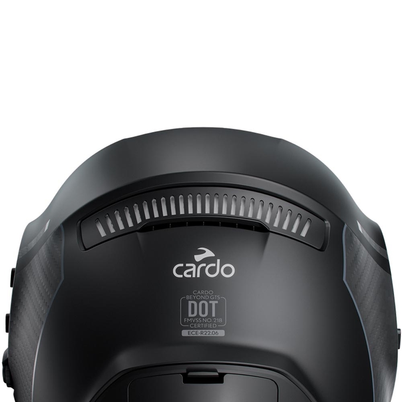 Cardo Beyond GTS integralna motociklistička kaciga crne boje