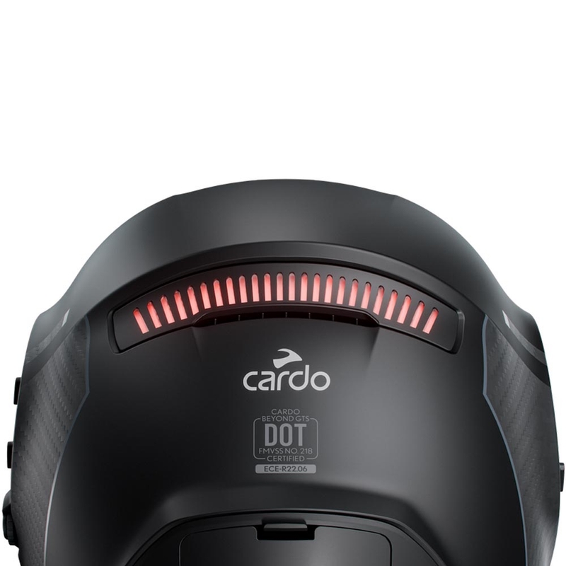 Cardo Beyond GTS integralna motociklistička kaciga crne boje