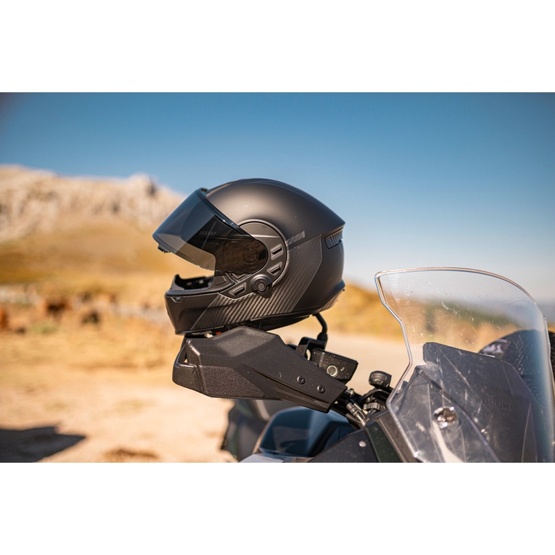 Cardo Beyond GTS integralna motociklistička kaciga crne boje