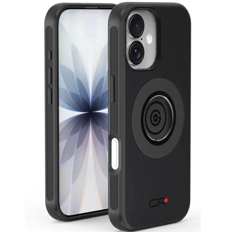 Maska za telefon s brzim otpuštanjem za Apple iPhone 16 Plus GRxplore crna