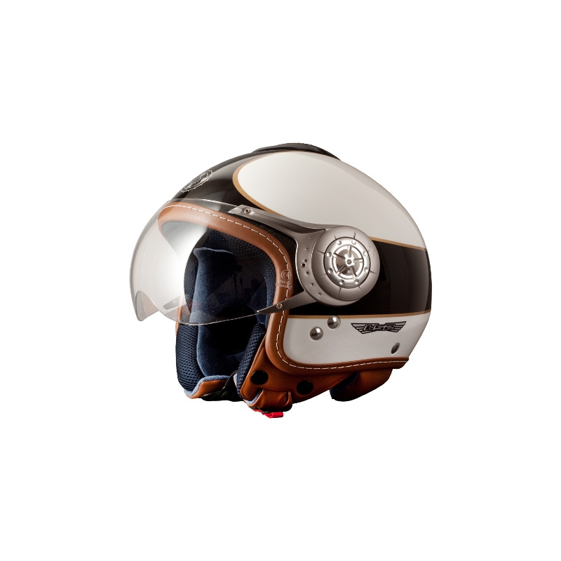 Otvorena motociklistička kaciga LS2 Cruiser - bijela rasprodaja