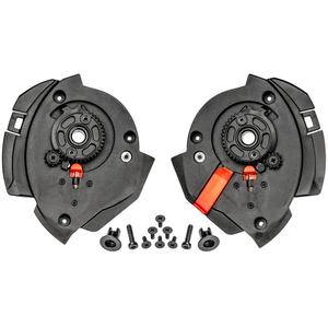 Cassida Multiflip mehanizam vizira za motociklističke kacige, crni