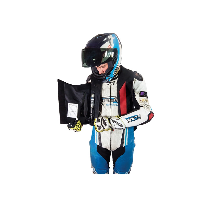 Airbag prsluk HELITE GP Air 2 crno-bijeli