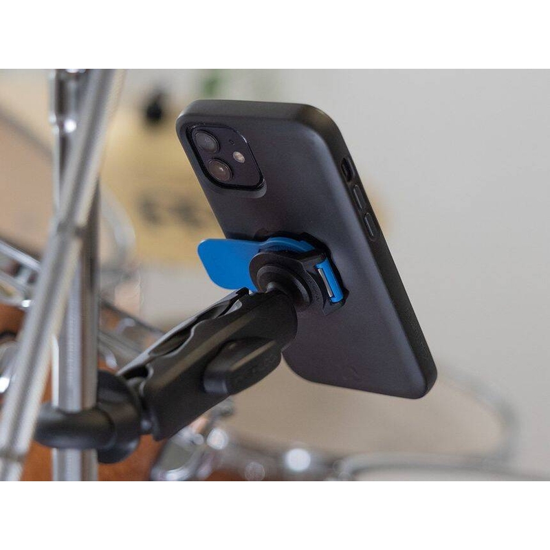 Quad Lock® 360 držač za telefon s polugom za otpuštanje, plavo-crni