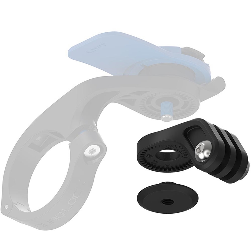 Quad Lock® adapter za akcijsku kameru/svjetlo crne boje
