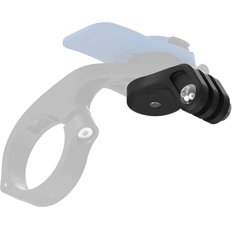 Quad Lock® adapter za akcijsku kameru/svjetlo crne boje
