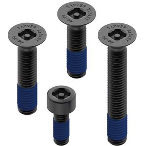 Quad Lock® komplet vijaka protiv krađe, crni