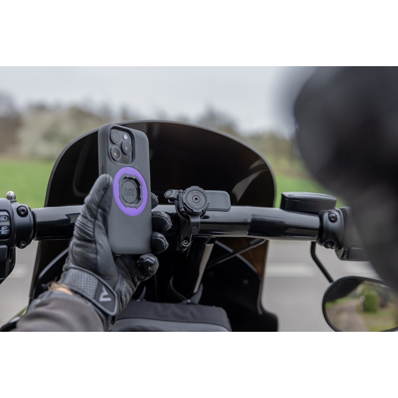 Quad Lock® PRO veliki držač za telefon za volan crne boje