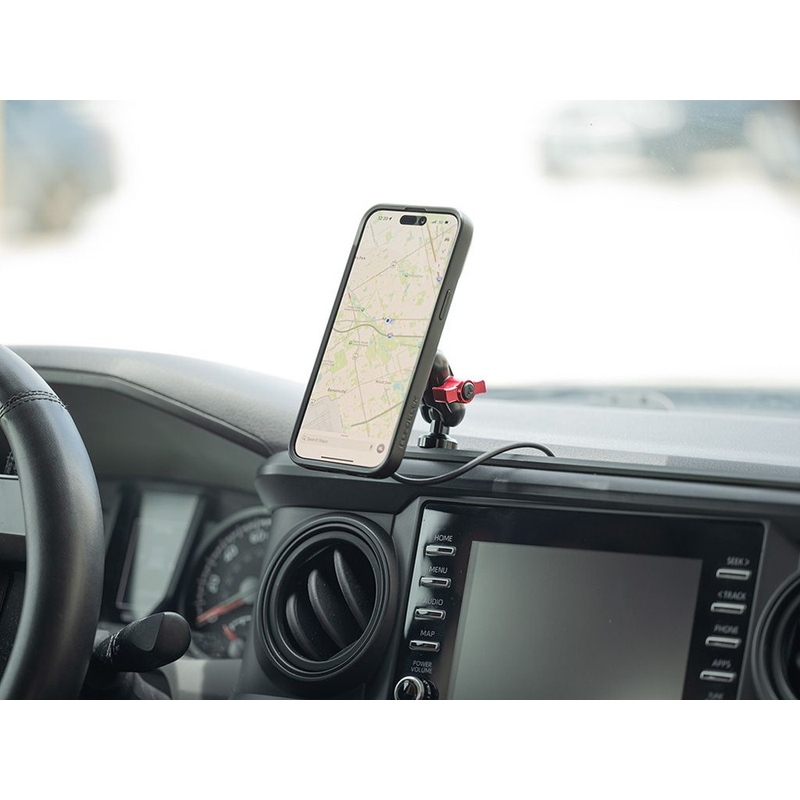 Quad Lock® adapteri za automobilske kuglaste poklopce, crni