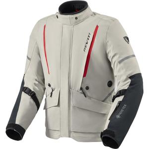 Revit Vertical 2 GTX motociklistička jakna sivo-crvena