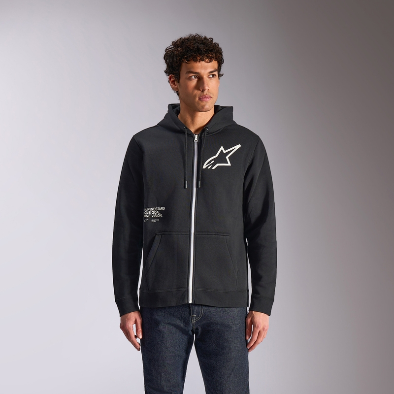 Alpinestars Transverse majica s kapuljačom, crna