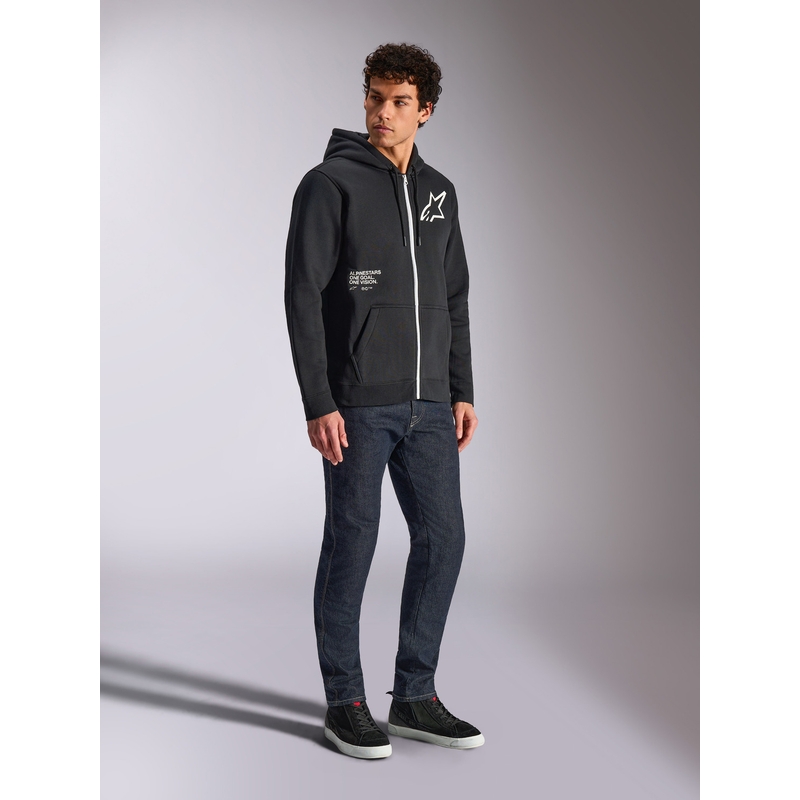 Alpinestars Transverse majica s kapuljačom, crna