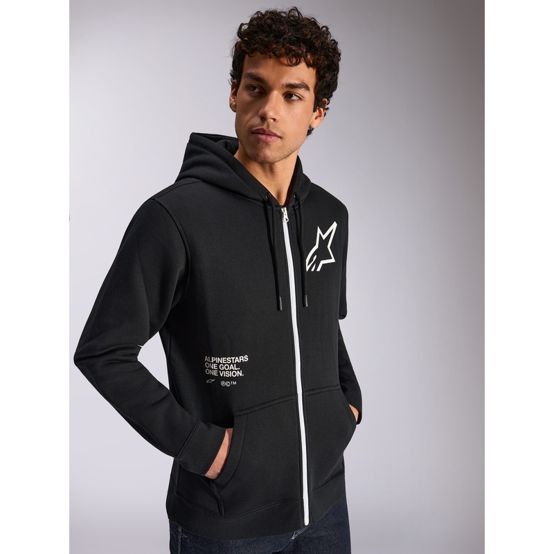 Alpinestars Transverse majica s kapuljačom, crna
