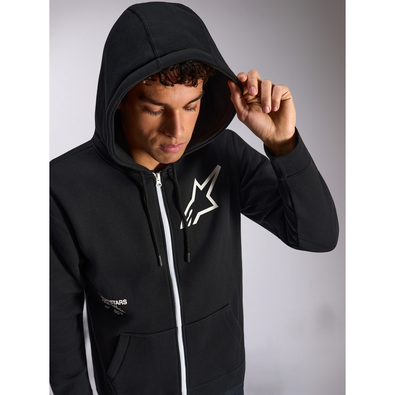 Alpinestars Transverse majica s kapuljačom, crna