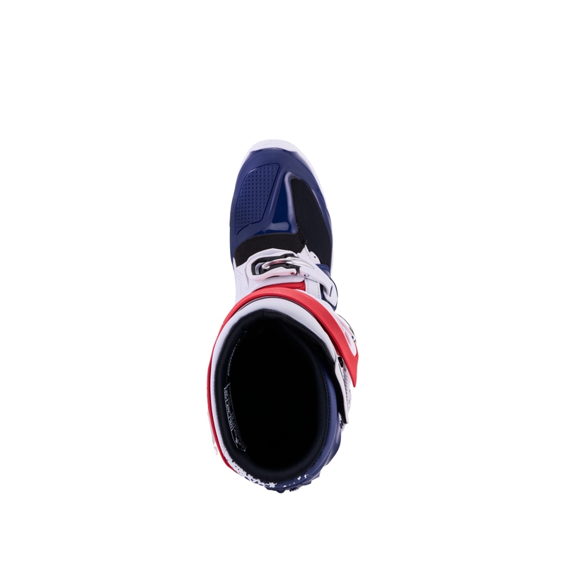 Alpinestars TECH 7 UNITY motokros čizme crveno-bijelo-plave