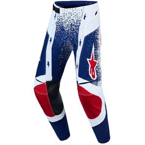 Alpinestars Techstar Limited Edition Unity Crveno-bijelo-plave motokros hlače