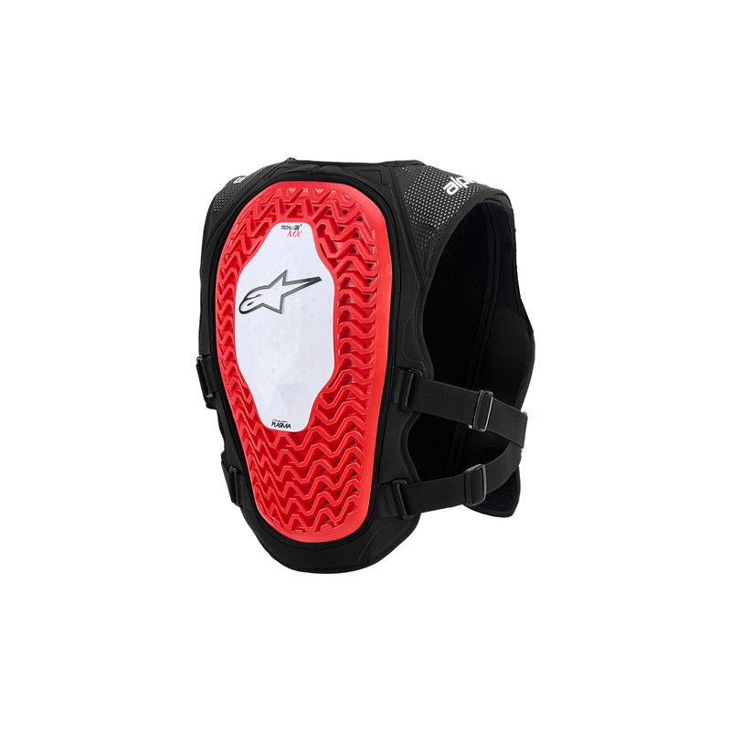 Alpinestars TECH-AIR®MX Plazma sustav prsluka sa zračnim jastukom bijelo-crno-crveni