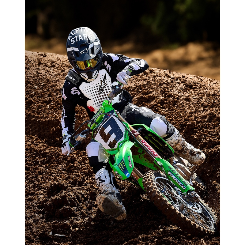 Alpinestars TECH-AIR®MX Plazma sustav prsluka sa zračnim jastukom bijelo-crno-crveni