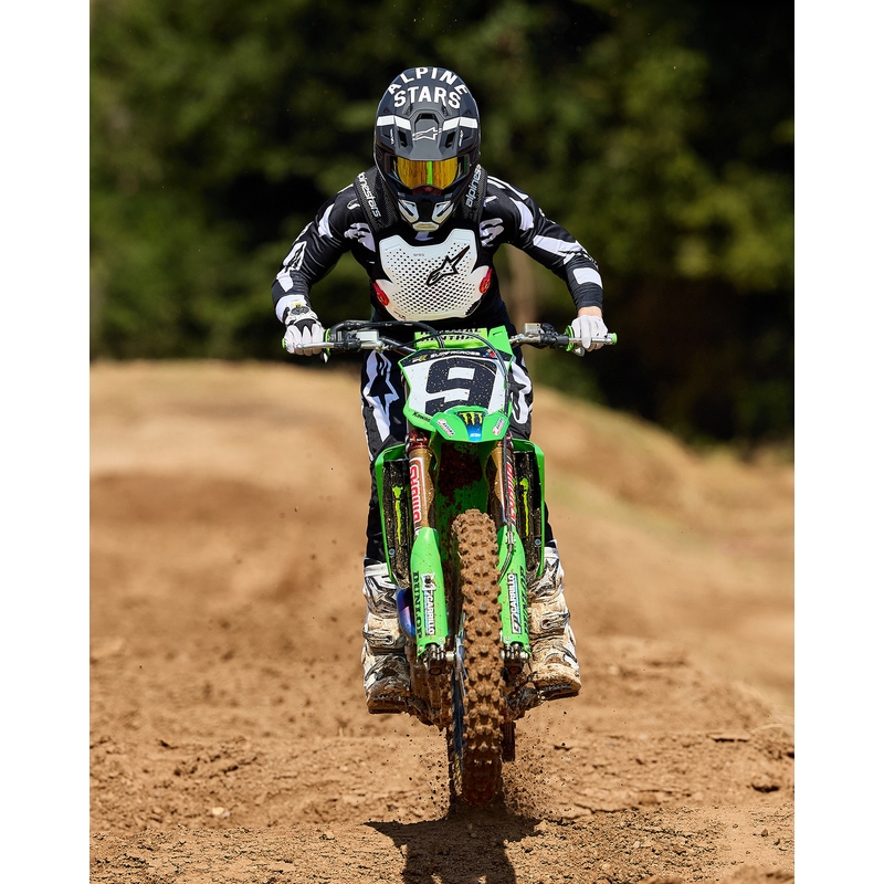 Alpinestars TECH-AIR®MX Plazma sustav prsluka sa zračnim jastukom bijelo-crno-crveni