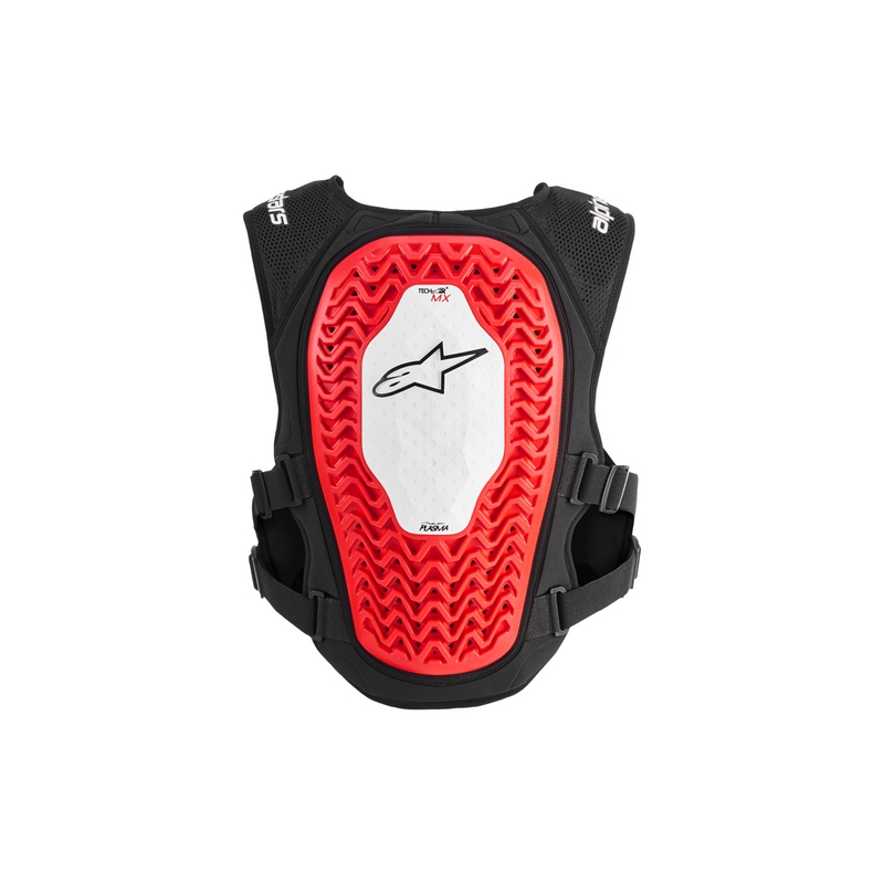 Alpinestars TECH-AIR®MX Plazma sustav prsluka sa zračnim jastukom bijelo-crno-crveni