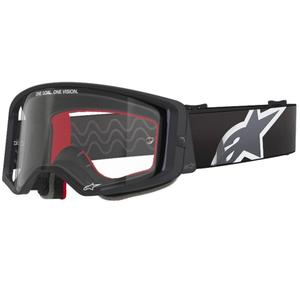 Alpinestars Supertech Corp motocross naočale crno-sive s prozirnim staklima