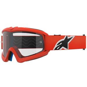 Alpinestars Vision Youth Corp dječje motocross naočale narančaste s prozirnim staklima