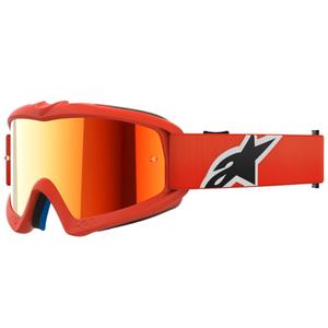 Alpinestars Vision Youth Corp dječje naočale za motocross narančaste sa zrcalnom crvenom lećom