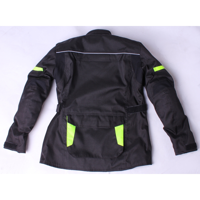 Street Racer Dječja motociklistička jakna crno-fluo žuta rasprodaja