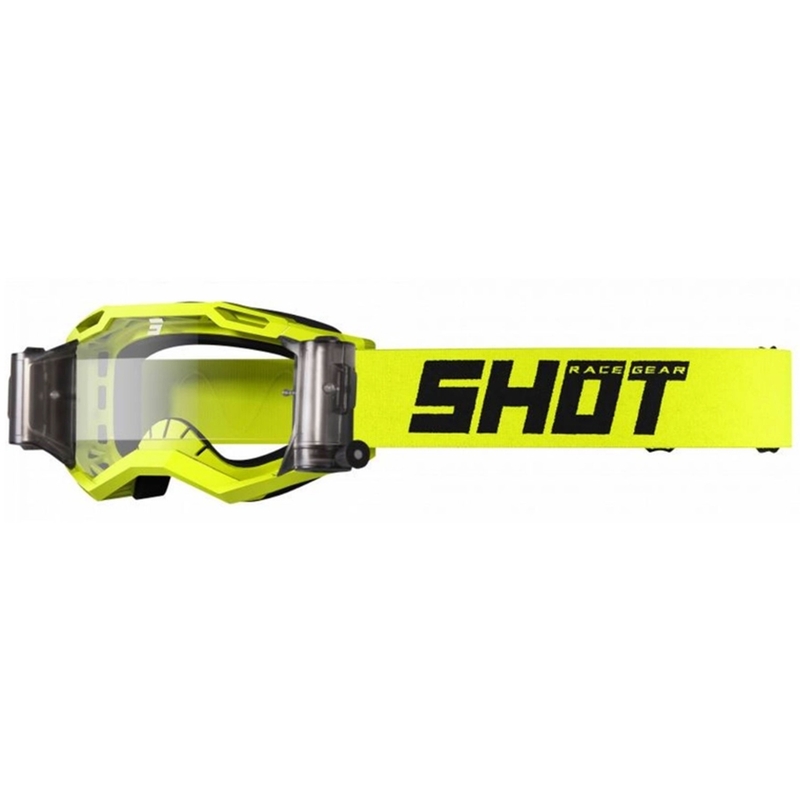 Shot Assault 2.0 Solid Roll-Off Fluo žute naočale za motocros