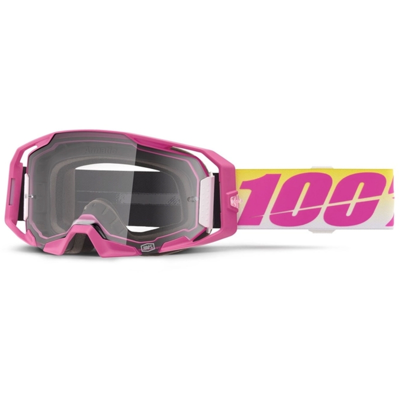 100% ARmatic Sellars motocross naočale s prozirnim pleksiglasom