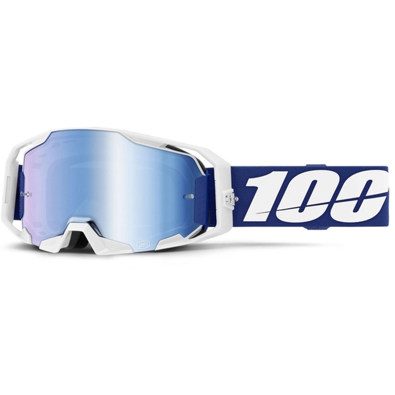 Motocross naočale 100% ARmatic plave s plavim pleksiglasom