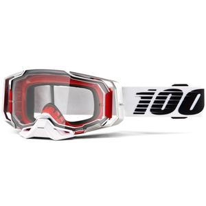 100% ARMEGA naočale za motocross Lightsaber (prozirni pleksiglas)