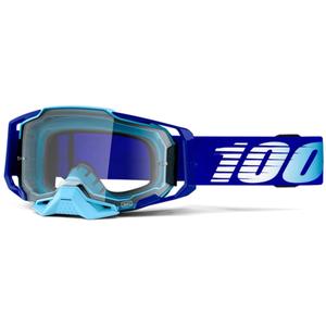 Naočale za motocross 100% ARMEGA Royal Blue (prozirni pleksiglas)