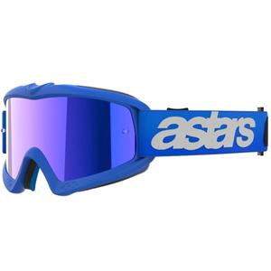 Alpinestars Vision Youth Blaze dječje naočale za motocross plave s zrcalnom plavom lećom