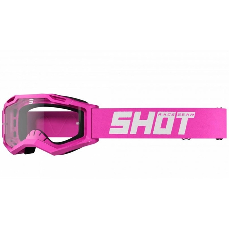 Motocross naočale Shot Assault 2.0 Solid fluo pink