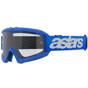 Alpinestars Vision Youth Blaze plave motocross naočale s prozirnim staklima
