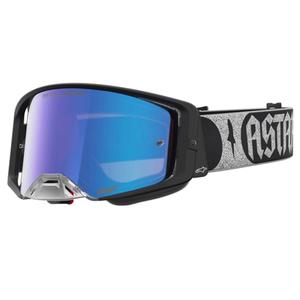 Alpinestars Supertech Atrox motocross naočale crno-srebrne
