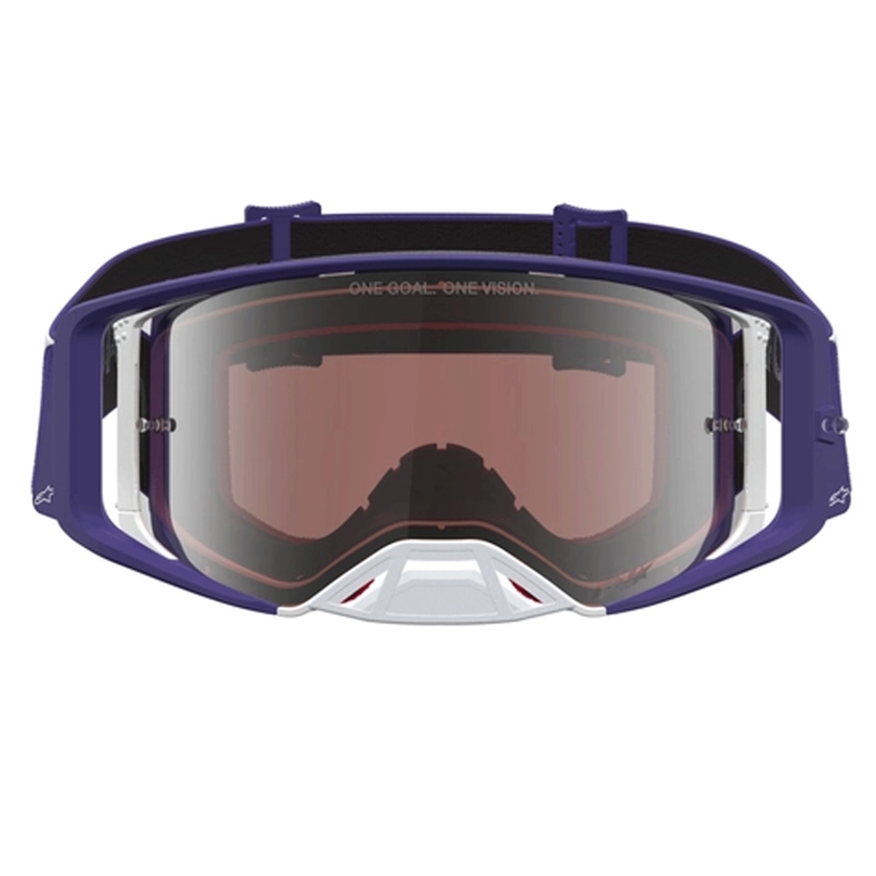 Alpinestars Supertech Atrox motocross naočale plavo-bijele