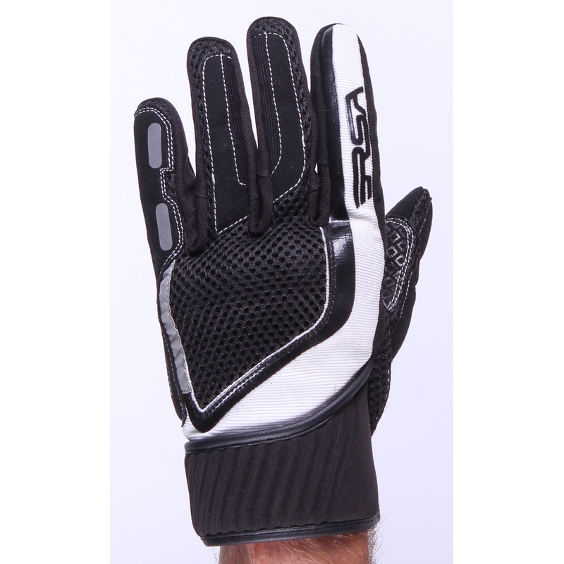 Motorističke rukavice RSA Sneaker crno-bijele rasprodaja