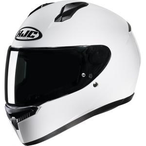 Integralna motociklistička kaciga HJC C10, čisto bijela - II. kvaliteta