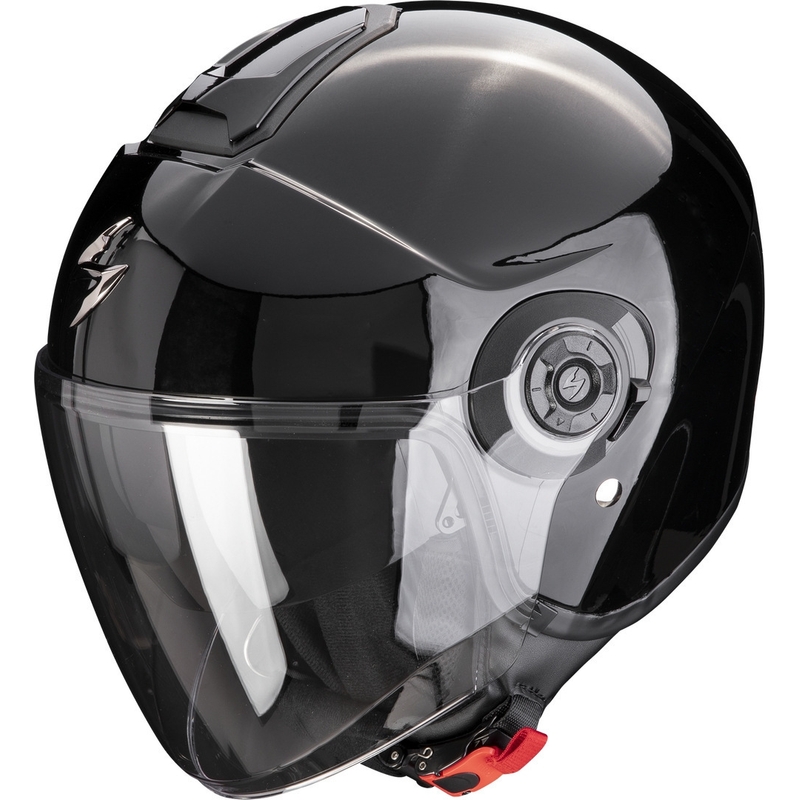 Scorpion EXO-CITY II Solid otvorena kaciga crna - 2. kvaliteta - II. kvaliteta