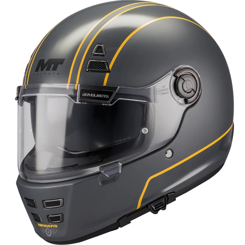 Integralna motociklistička kaciga MT Jarama SV Wild C2 sjajno-mat crno-fluo žuta - II. kvaliteta