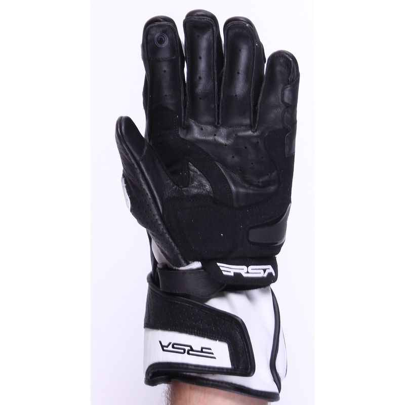 RSA Colorado crno-bijele motorističke rukavice rasprodaja