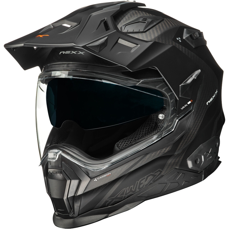 Enduro kaciga NEXX X.Wed 2 Vaal Carbon black rasprodaja - II. kvaliteta