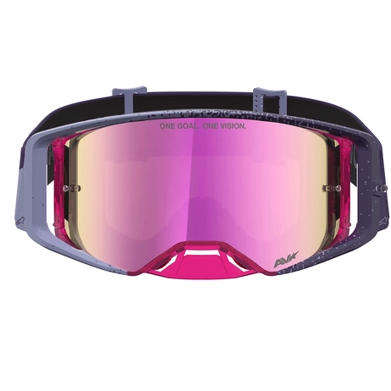 Alpinestars Supertech Hiten motokros naočale ljubičasto-crvene
