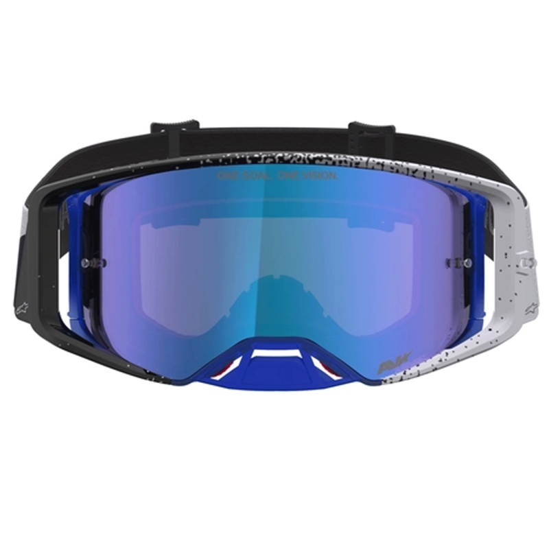 Alpinestars Supertech Hiten motokros naočale crno-plave