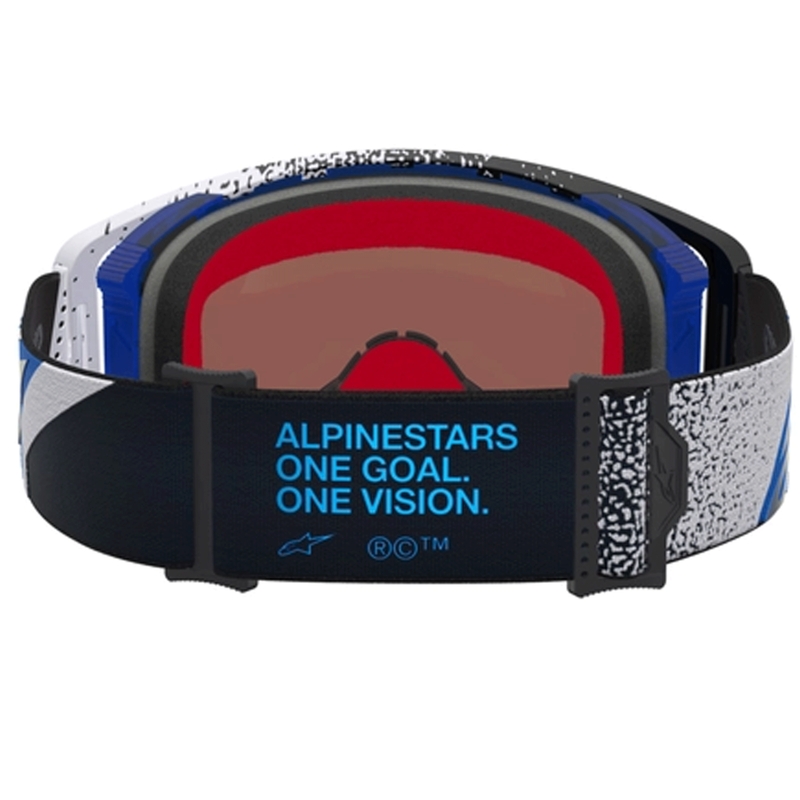 Alpinestars Supertech Hiten motokros naočale crno-plave