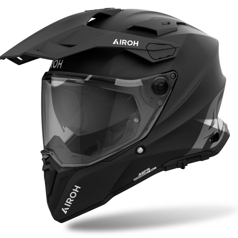 Enduro kaciga Airoh Commander 2 Boja mat crna - II. kvaliteta